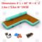 240cm Inflatable Floating Lounge Sofa for Yacht