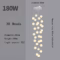 Modern Nordic LED Glass Chandelier Lighting