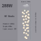 Modern Nordic LED Glass Chandelier Lighting