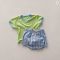 2Pcs Baby Summer Cotton Plaid Short Set 0-24M