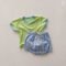 2Pcs Baby Summer Cotton Plaid Short Set 0-24M