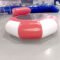 2m 7ft Inflatable Water Trampoline for Adults