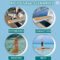 2×0.6×0.15m Inflatable Floating Dock Gangway Platform