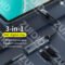 3-in-1 USB C to 3.5mm Dual Adapter PD60W DAC