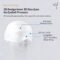 3D Contour Zero-Pressure Sleep Eye Mask for Travel