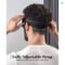 3D Contoured Breathable Blackout Sleep Mask with Adjustable Strap