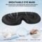 3D Eye Mask for Pressure-Free Light-Blocking Comfortable Sleep