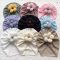 3D Flower Cotton Infant Turban Hat Breathable Summer