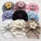 3D Flower Cotton Infant Turban Hat Breathable Summer
