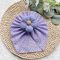 3D Flower Cotton Infant Turban Hat Breathable Summer