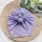 3D Flower Cotton Infant Turban Hat Breathable Summer