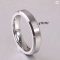 4 6 8mm Tungsten Brushed Steel Couple Wedding Ring