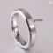 4 6 8mm Tungsten Brushed Steel Couple Wedding Ring