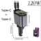 4-in-1 Retractable Car Charger & Starlight Adapter