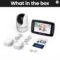 4.3-Inch Wireless PTZ Baby Monitor with Intercom Camera