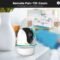 4.3-Inch Wireless PTZ Baby Monitor with Intercom Camera