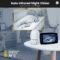 4.3-Inch Wireless PTZ Baby Monitor with Intercom Camera