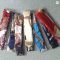 4x100cm Silk Fashion Scarf Hair Bag Handle Tie