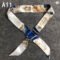 4x100cm Silk Fashion Scarf Hair Bag Handle Tie