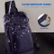 Hcankcan men’s waterproof shoulder bag