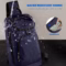 Hcankcan men’s waterproof shoulder bag