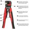 5-in-1 Self-Adjusting Wire Stripper & Crimper Tool