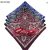 58cm Hip Hop Cotton Bandana Black Red Paisley