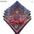 58cm Hip Hop Cotton Bandana Black Red Paisley