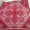 58cm Hip Hop Cotton Bandana Black Red Paisley