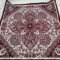 58cm Hip Hop Cotton Bandana Black Red Paisley