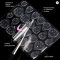 600PCS Double-Sided Jelly Nail Glue Sticker Set