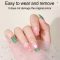 600PCS Double-Sided Jelly Nail Glue Sticker Set