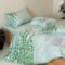 600TC Lyocell Cooling Summer Embroidery Bedding Set 4Pcs