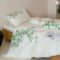 600TC Lyocell Cooling Summer Embroidery Bedding Set 4Pcs