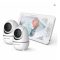 7″ Split Screen 1080P Baby Monitor with 2 Cameras