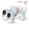7″ Split Screen 1080P Baby Monitor with 2 Cameras