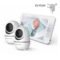 7″ Split Screen 1080P Baby Monitor with 2 Cameras