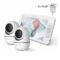 7″ Split Screen 1080P Baby Monitor with 2 Cameras