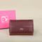 PG PATSY GARIS Unisex PU Leather Multi-Function Key Wallet