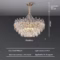 Modern Qyartistry Crystal LED Chandelier Lighting