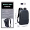 HcanKcan slim 14 inch laptop backpack