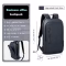 HcanKcan slim 14 inch laptop backpack