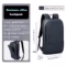 HcanKcan slim 14 inch laptop backpack