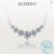 ALIZERO 1.7 Carat D Color VVS1 Moissanite Necklace