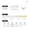 ALIZERO 1.7 Carat D Color VVS1 Moissanite Necklace