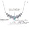 ALIZERO 1.7 Carat D Color VVS1 Moissanite Necklace