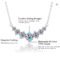 ALIZERO 1.7 Carat D Color VVS1 Moissanite Necklace