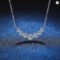 ALIZERO 1.7 Carat D Color VVS1 Moissanite Necklace