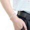 ALIZERO 925 Sterling Silver Chain Bracelet Set