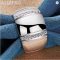 ALIZERO 925 Sterling Silver Crystal Zircon Ring